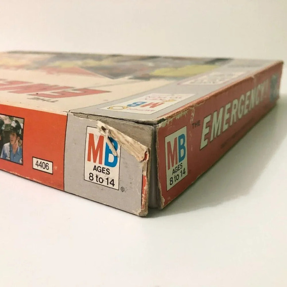 Vintage 1974  The Emergency Board Game Milton Bradley TV Show Incomplete - Picture 5 of 16